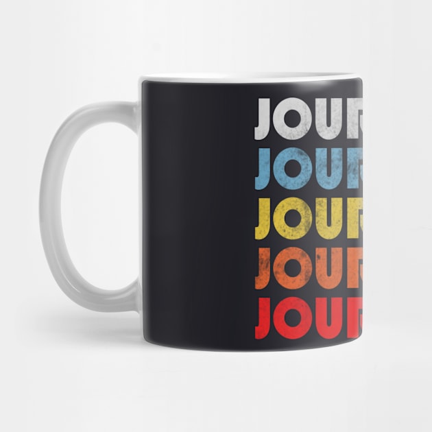 Journalist gift retro design. Perfect present for mom dad friend him or her by SerenityByAlex